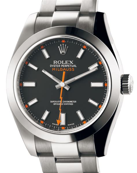 milgauss rolex on wrist|rolex milgauss price chart.